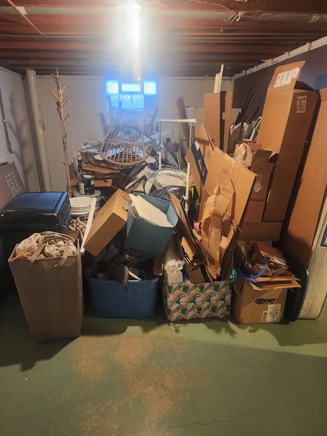 Roll-off dumpster container at job site for Construction Dumpster Rental in Gulf Hills